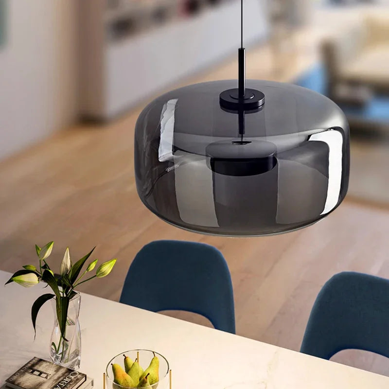 ElegantOrb - Glass Pendant Light