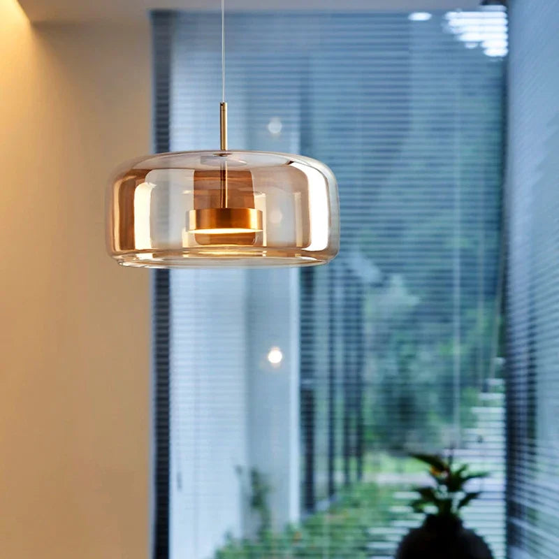 ElegantOrb - Glass Pendant Light