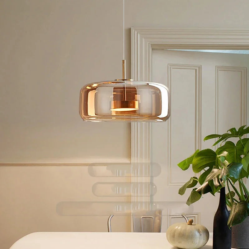 ElegantOrb - Glass Pendant Light