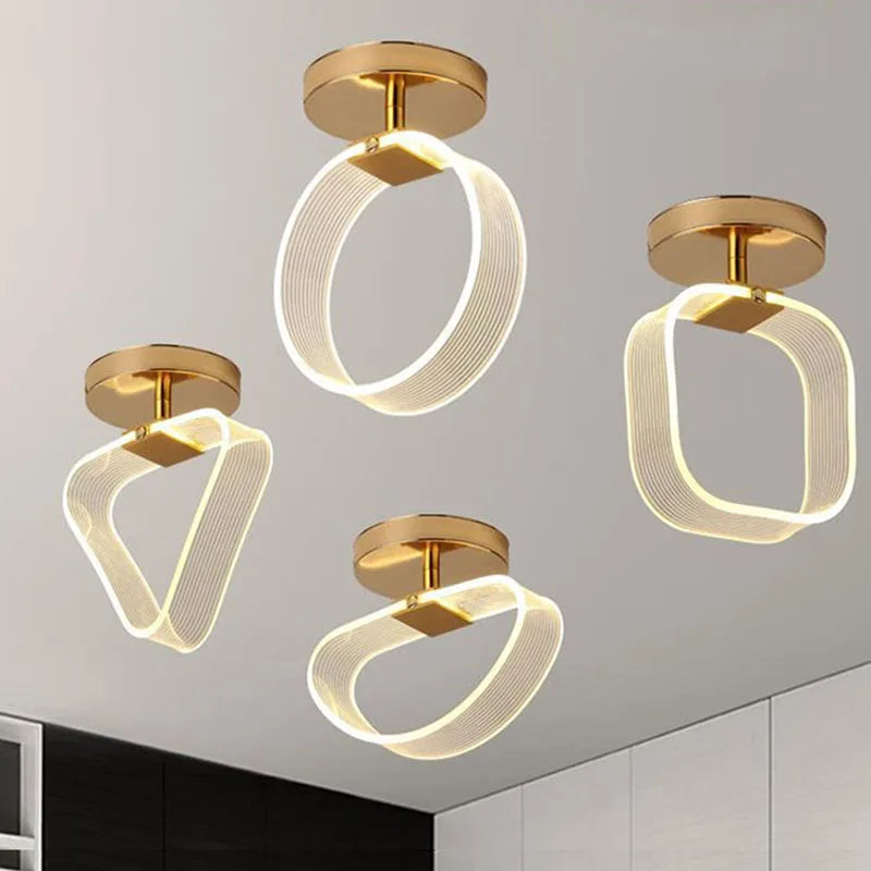 LuminousLux - Modern LED Ceiling Lamp Creative Nordic