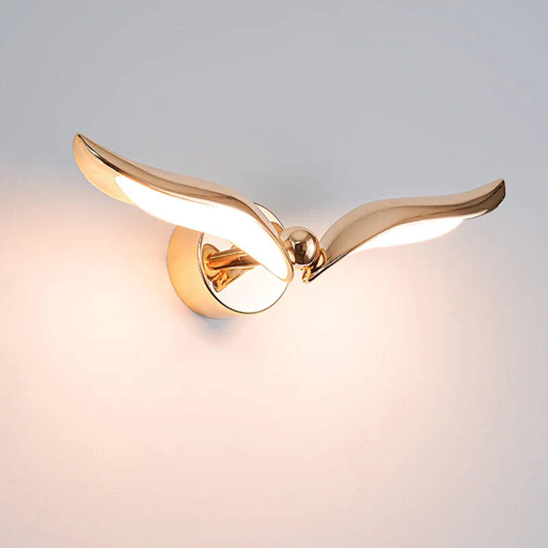 GoldenHorizon - Seagull Shape Wall Light