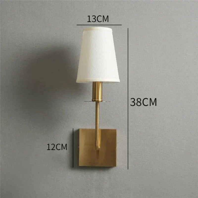 PrestigeLumina - Metal Wall Sconce Lamp