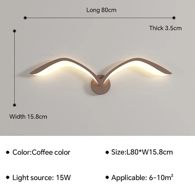 StylishLumina - Modern LED Wall Light