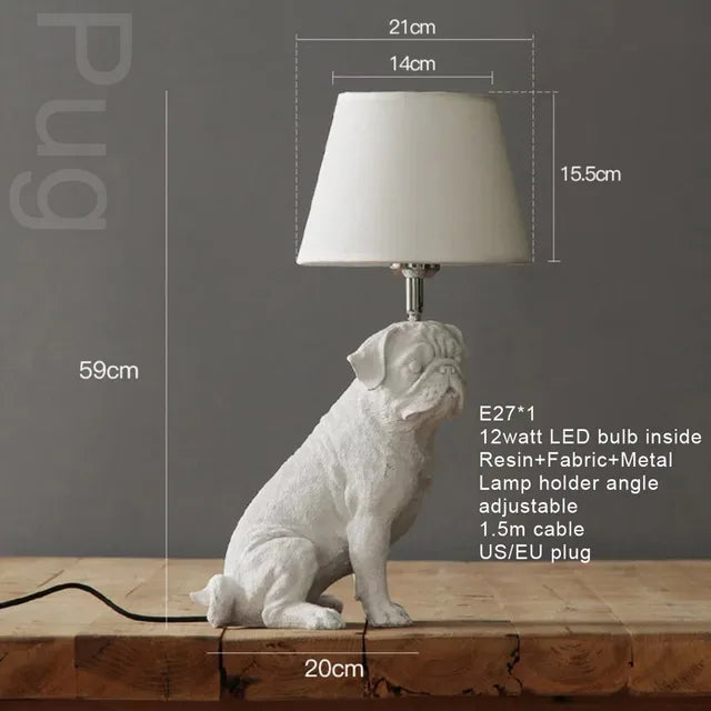 WoofGlow - Puppy Table Lamp