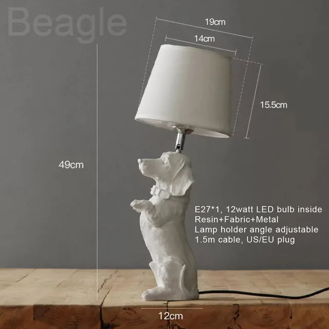 WoofGlow - Puppy Table Lamp