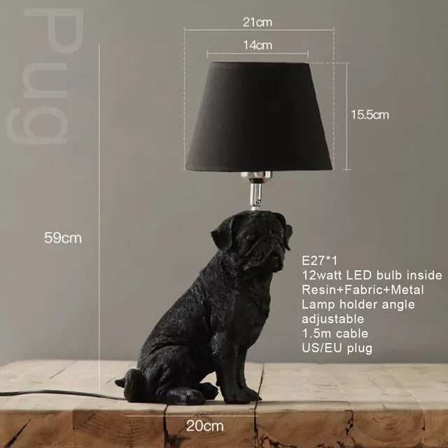 WoofGlow - Puppy Table Lamp