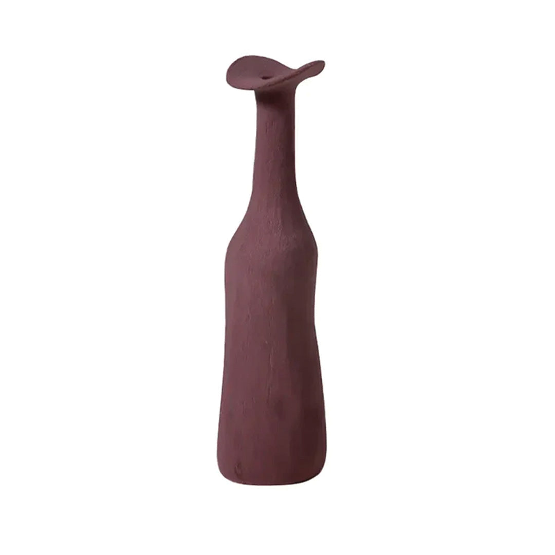 Modern Morandi Ceramic Vase | Sleek, Sophisticated Accent Piece