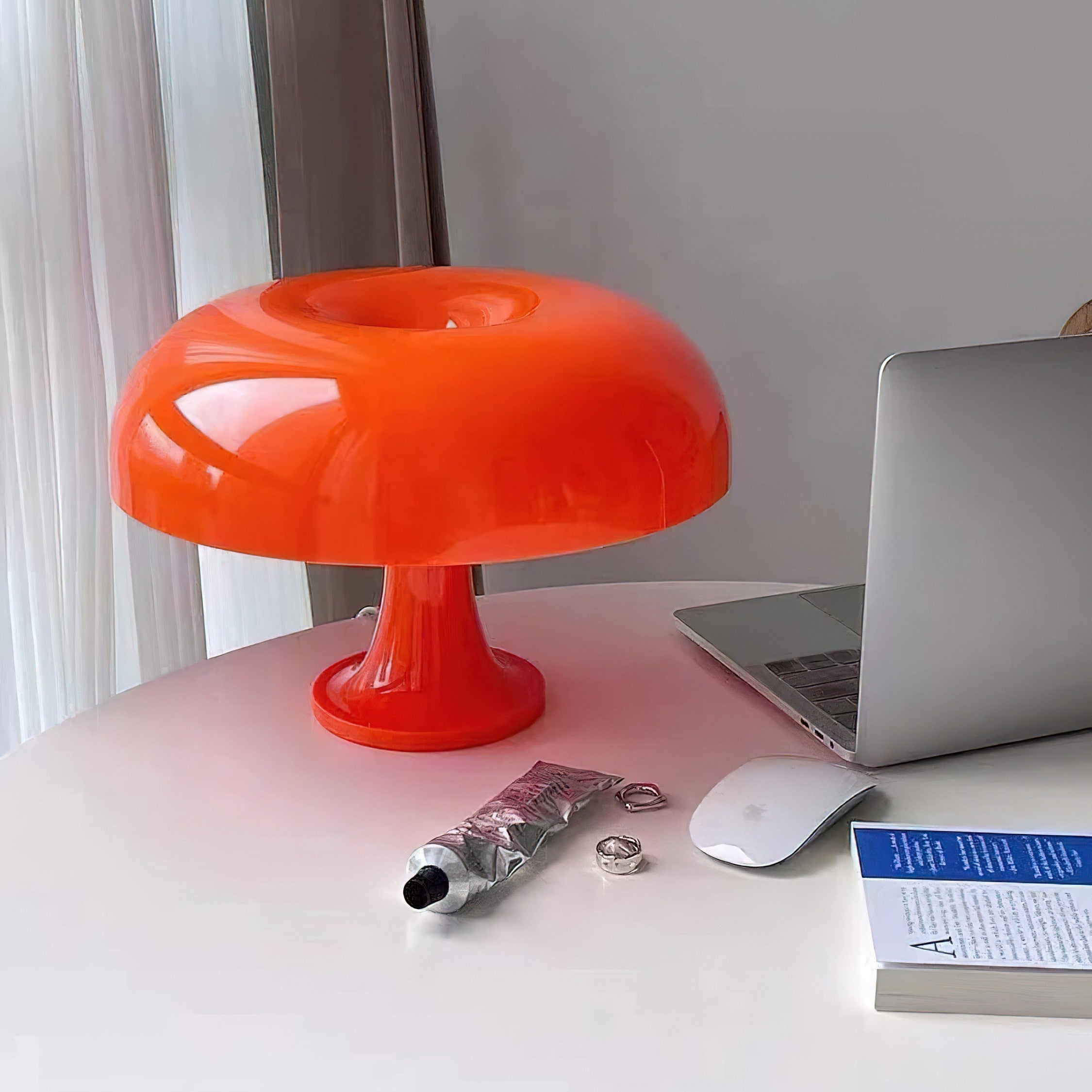 Modern LED Table Lamp - Dimmable Mushroom Design