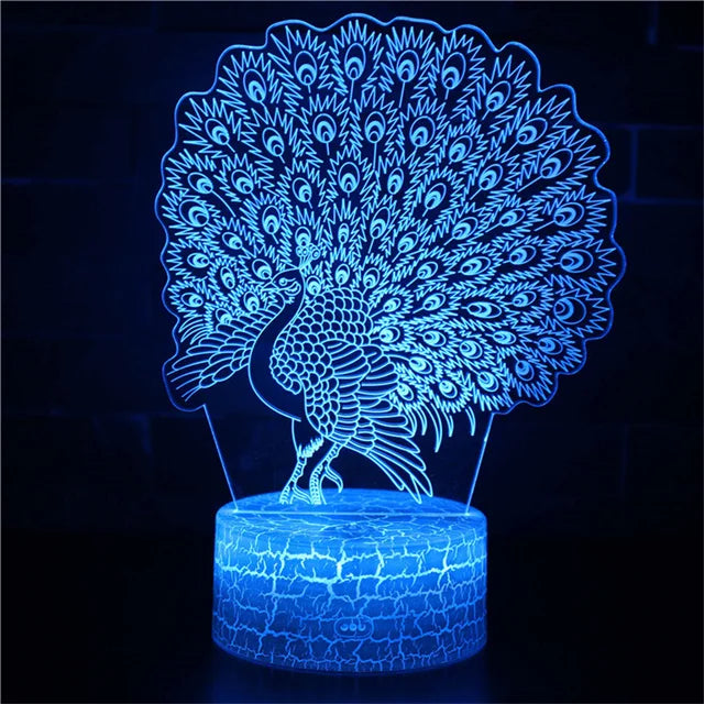 MagicColor - Peacock Dream Night Light