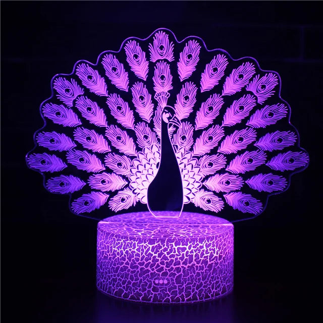 MagicColor - Peacock Dream Night Light