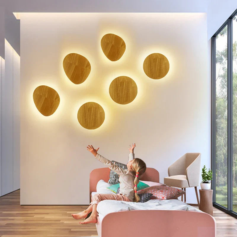 LuxeRadiant - Wall Lamps Made of Nordic Wood