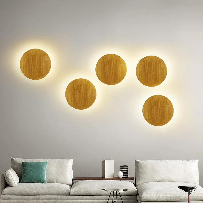 LuxeRadiant - Wall Lamps Made of Nordic Wood