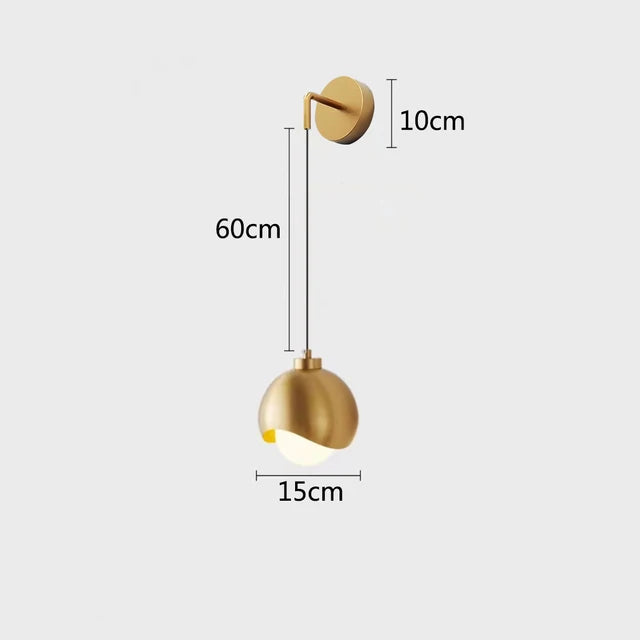 NordicLuxe - Nordic Wall Lamp Made of Brass