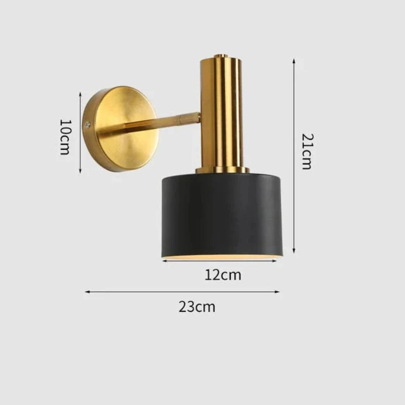 GoldGleam - Wall Sconce