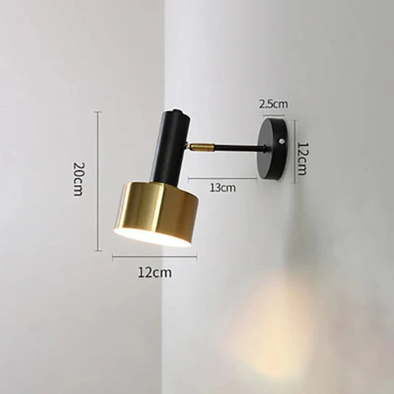 GoldGleam - Wall Sconce