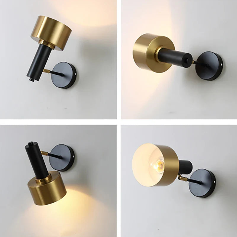 GoldGleam - Wall Sconce