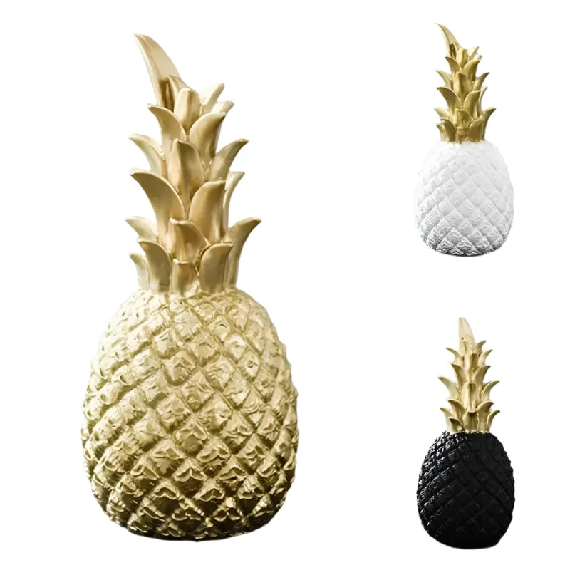 LumiPine - Gold Pineapple Home Decor