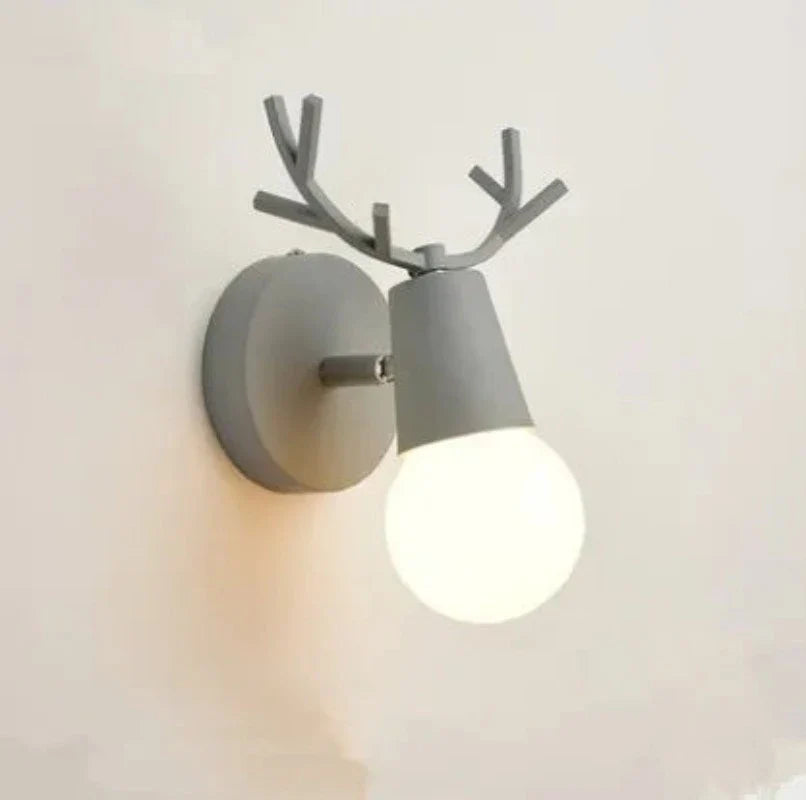 AntlerGlow - Macaron Antler Wall Lamp