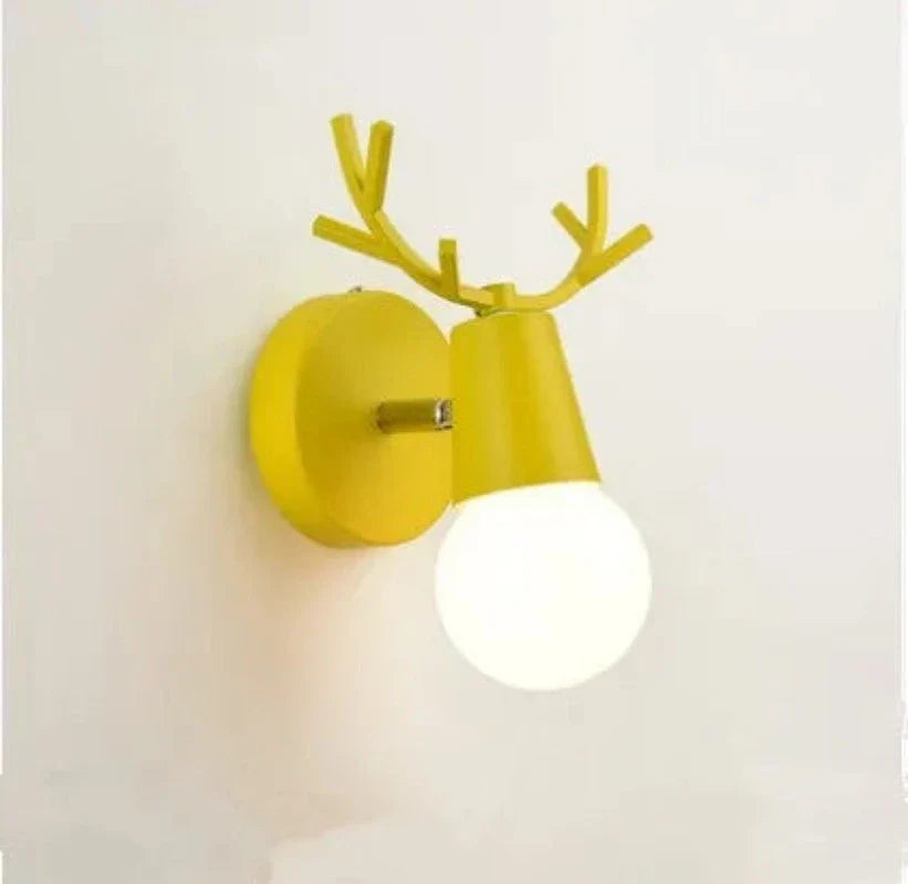 AntlerGlow - Macaron Antler Wall Lamp