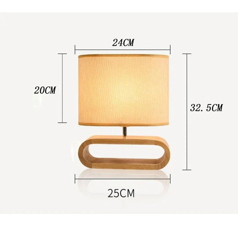 NordicWood - Table lamp made of Nordic wood