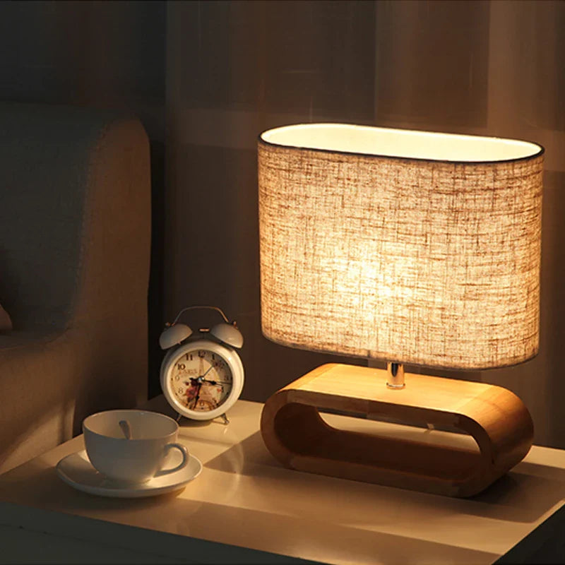 NordicWood - Table lamp made of Nordic wood