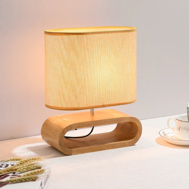 NordicWood - Table lamp made of Nordic wood