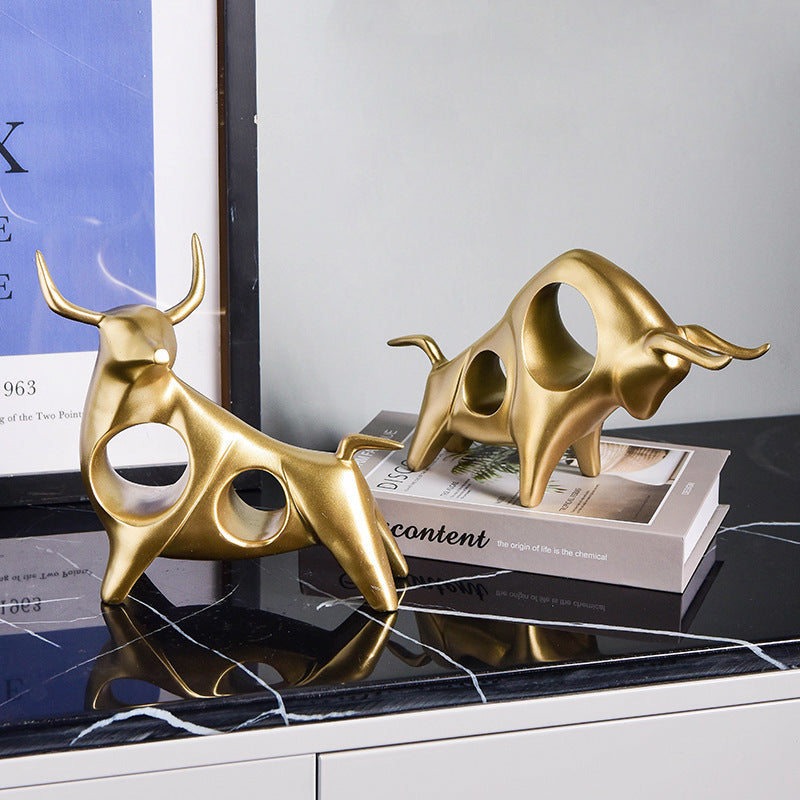 Karoh - Bull Figurines | Bold Artistic Home Décor Sculptures