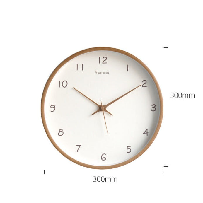 Simple - Analog Solid Wood Wall Clock for Home | Timeless and elegant design