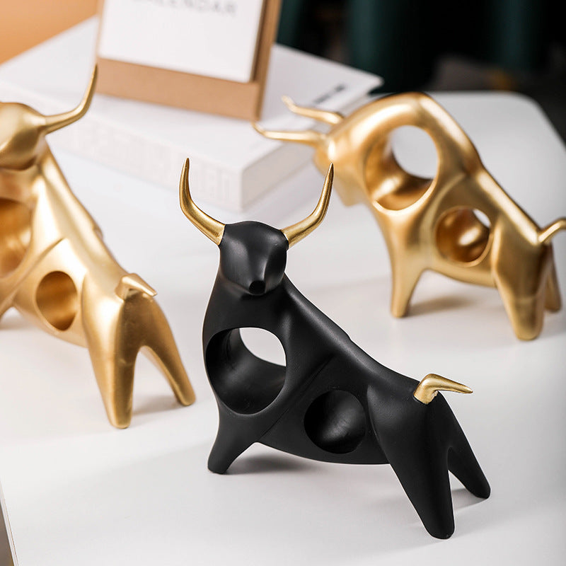 Karoh - Bull Figurines | Bold Artistic Home Décor Sculptures