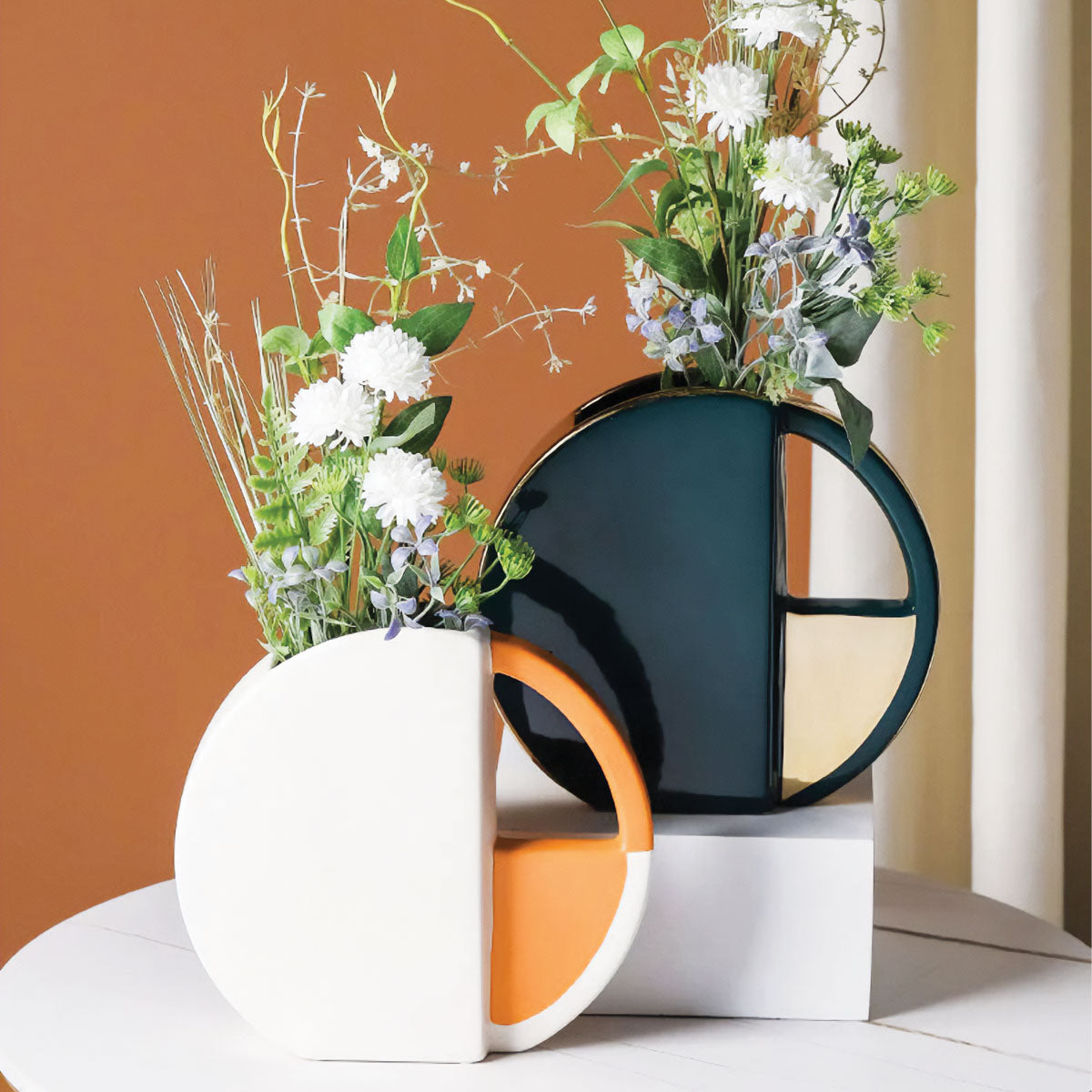 Odal Ceramic Vase | Chic Accent Piece for Any Room