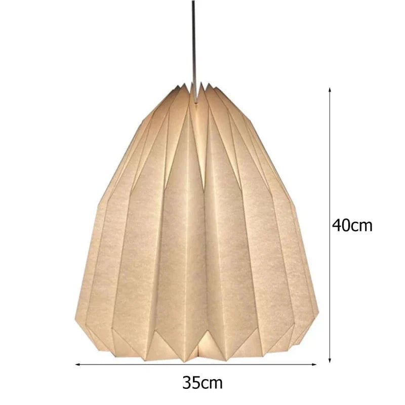 OrigamiLight - Nordic Modern Paper Lantern Shade