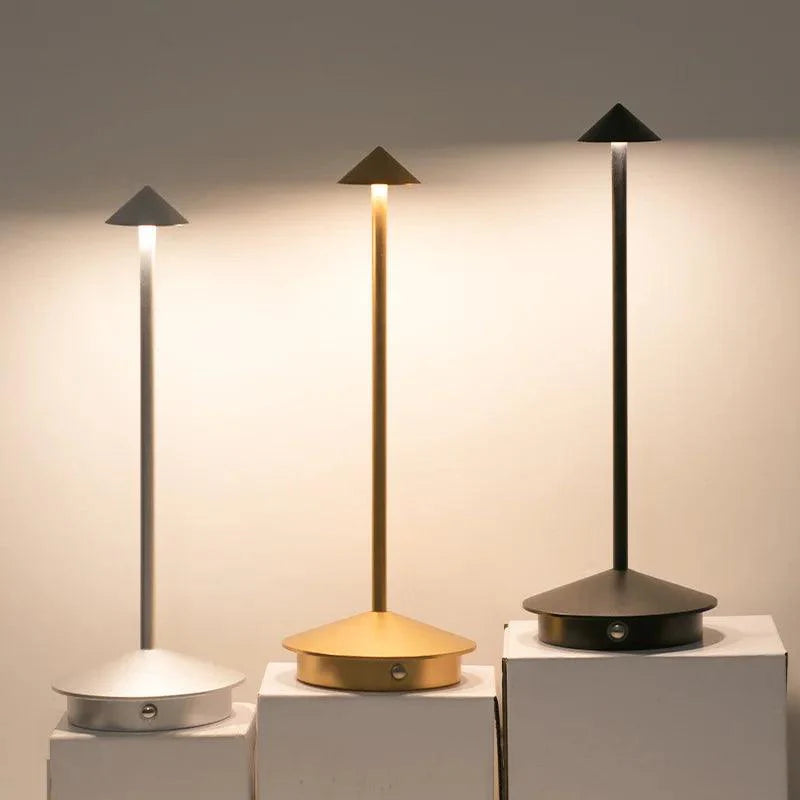 Wireless Table Lamp | Modern Design, Rechargeable, Sleek Lighting