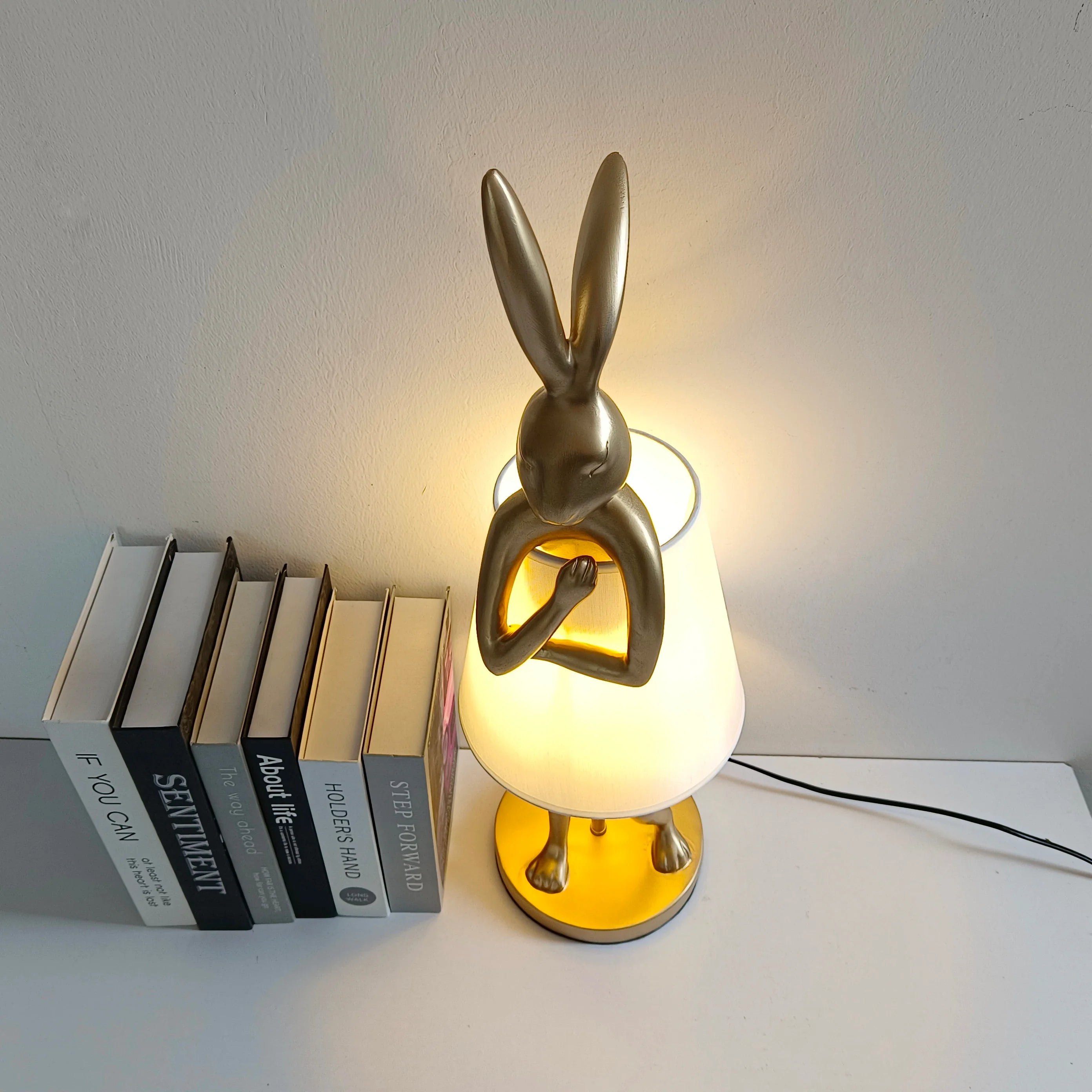 BunnyGlow - Rabbit Lamps Made of Resin