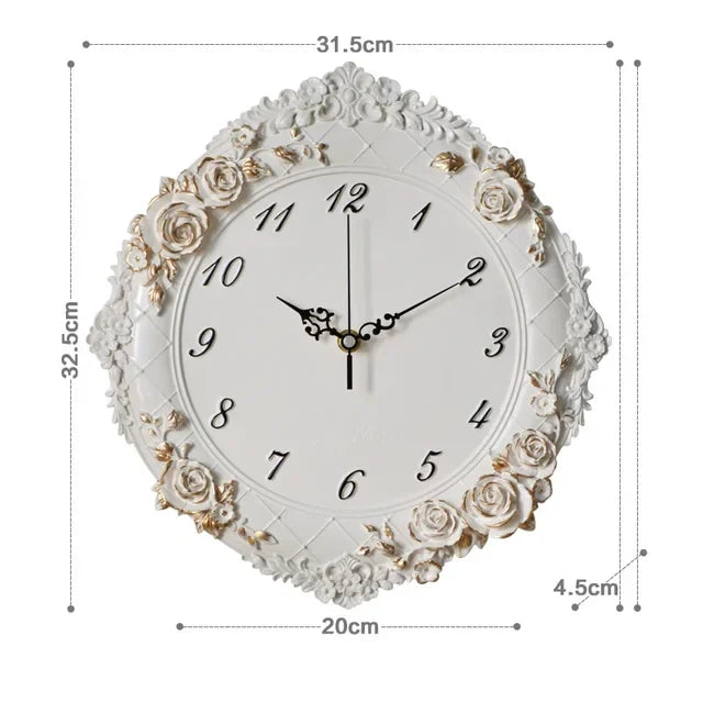 EuroResin - Vintage Flower Clock