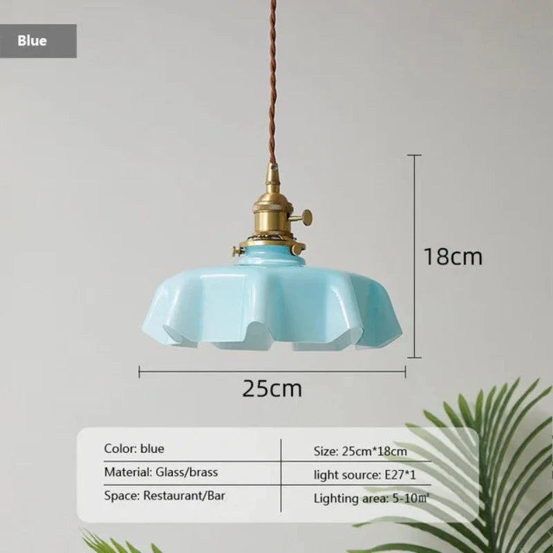 FrenchElegance - Brass Pendant Light