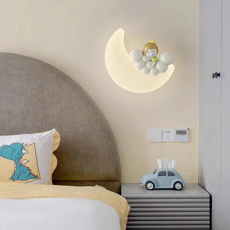 OpulentAura - Moon Wall Lamp