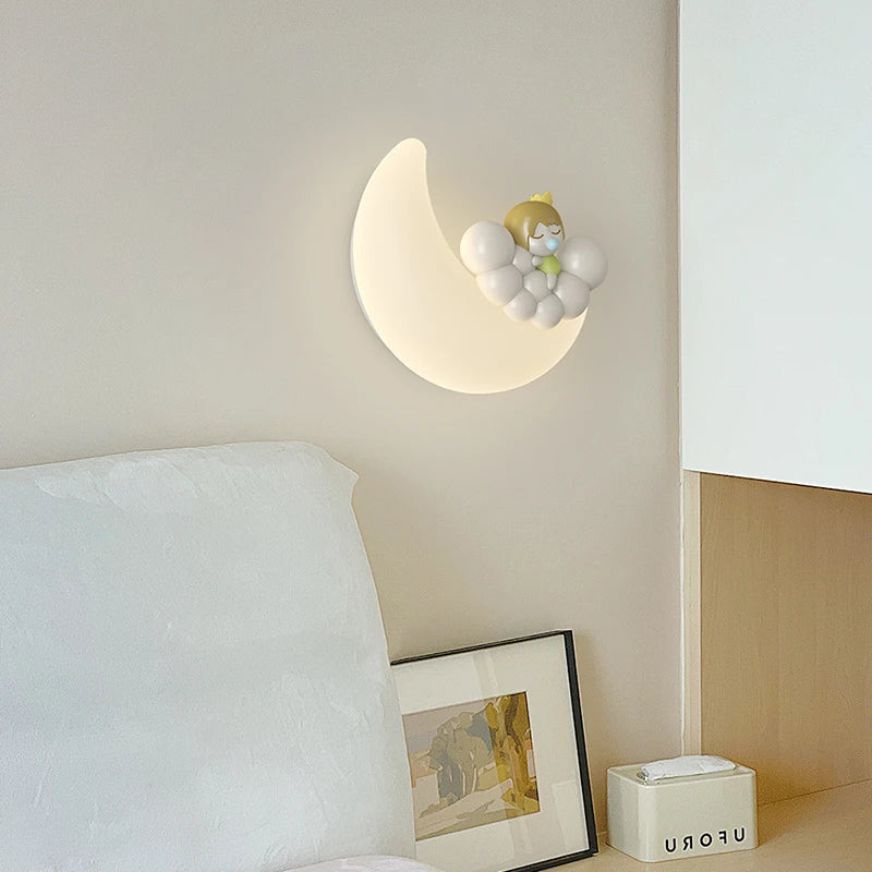 OpulentAura - Moon Wall Lamp