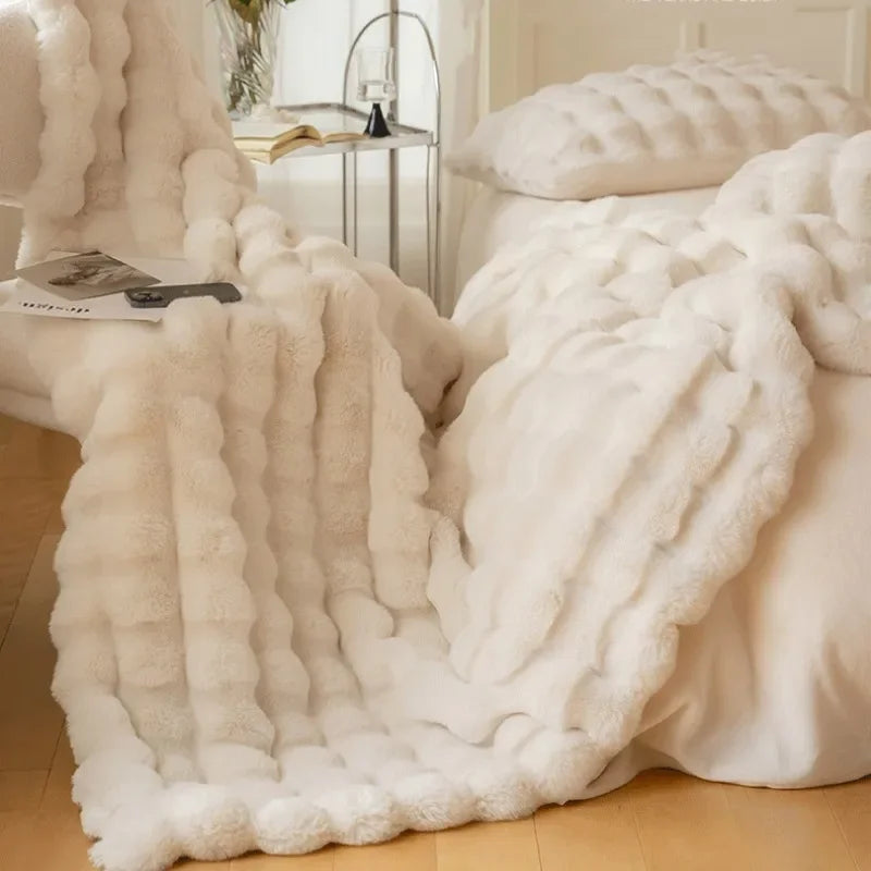 FurLuxe | Double-Sided Faux Fur Blanket