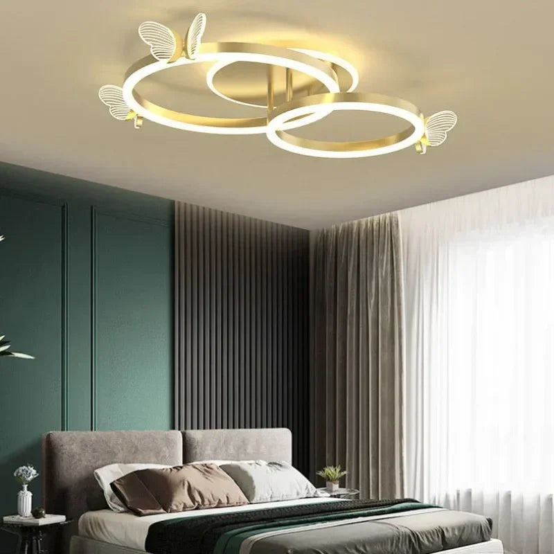 FlutterGlow | Butterfly Ceiling Light