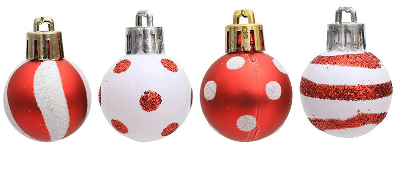 CharmingChristmas | Tiny Painted Christmas Ornaments