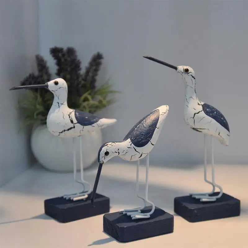 Mediterranean - Seabird Figurines | Elegant Coastal-Inspired Decor