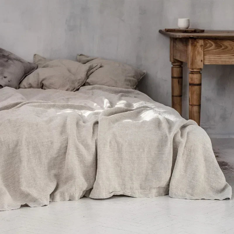 BreathEasy | Breathable Bed Sheets Made of Pure Linen