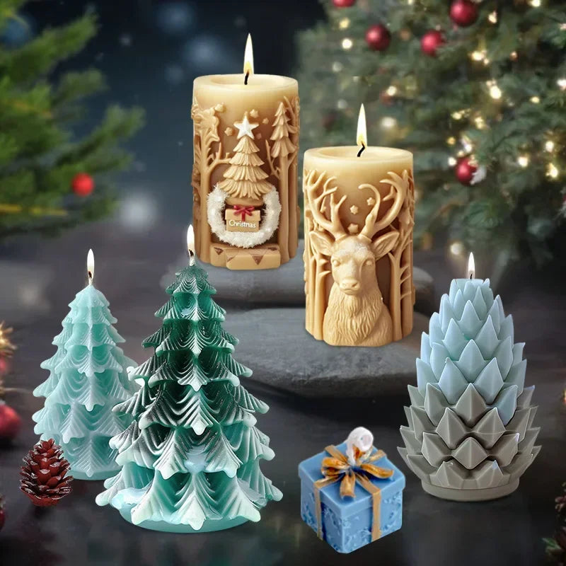 JoyMold – Elegant Christmas Cylinder Mold