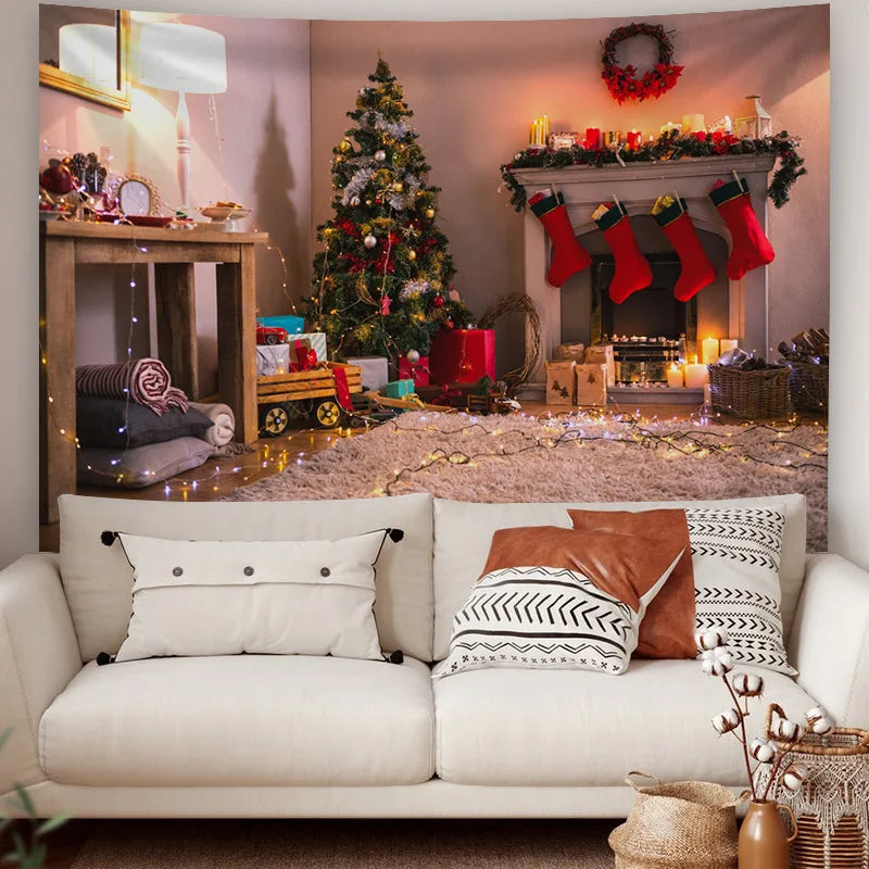 FestiveScape | Christmas Large Tapestry