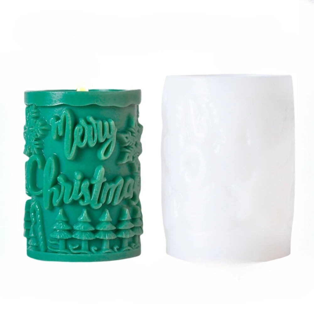 JoyMold – Elegant Christmas Cylinder Mold