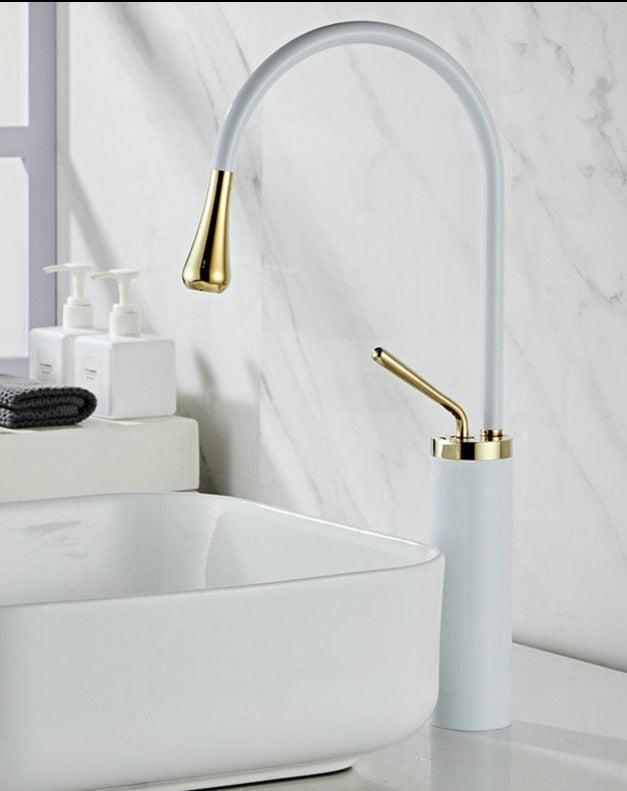 Drop Style Bathroom Sink Faucet | Sleek Modern Design and Functionality