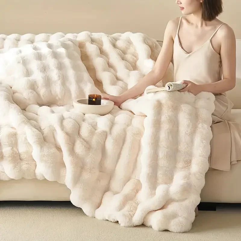 FurLuxe | Double-Sided Faux Fur Blanket