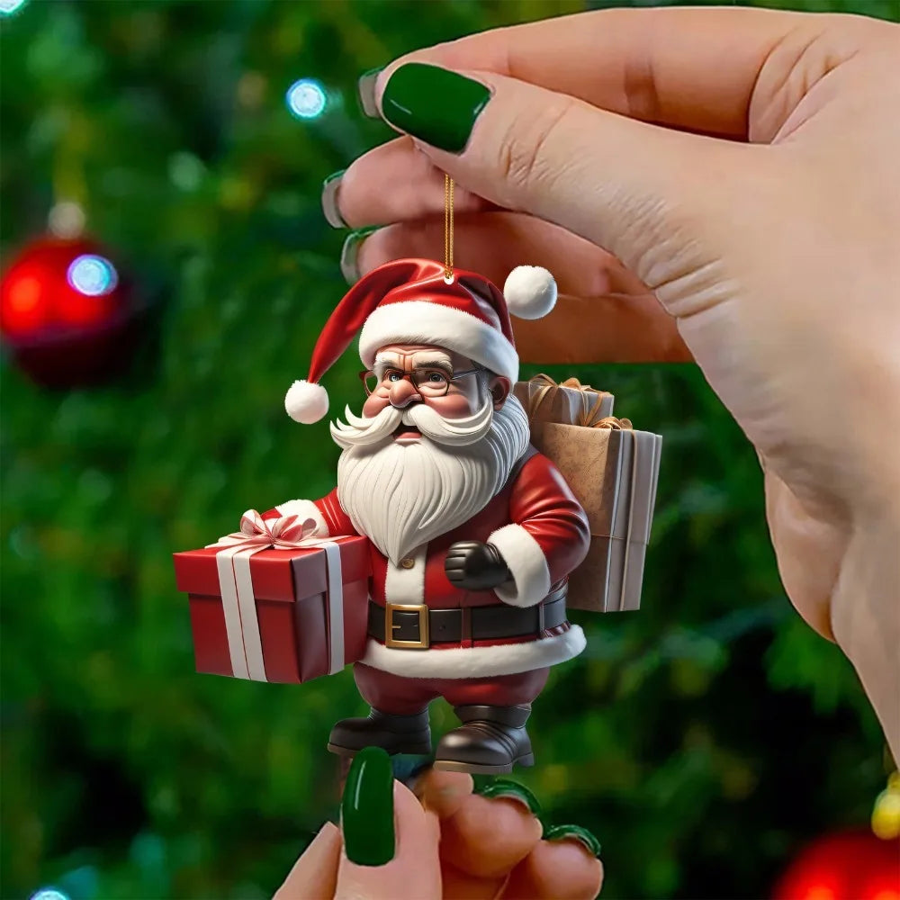 FestiveClaus | Hanging Santa Claus Christmas Ornament