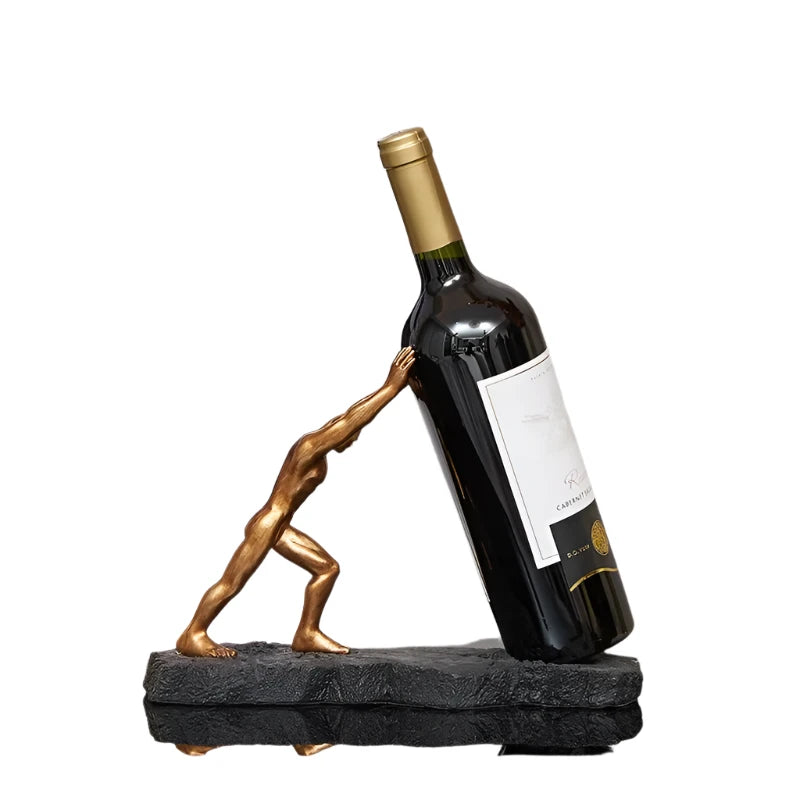 Atlas - Bronze Wine Holder | Elegant Timeless Wine Display Solution