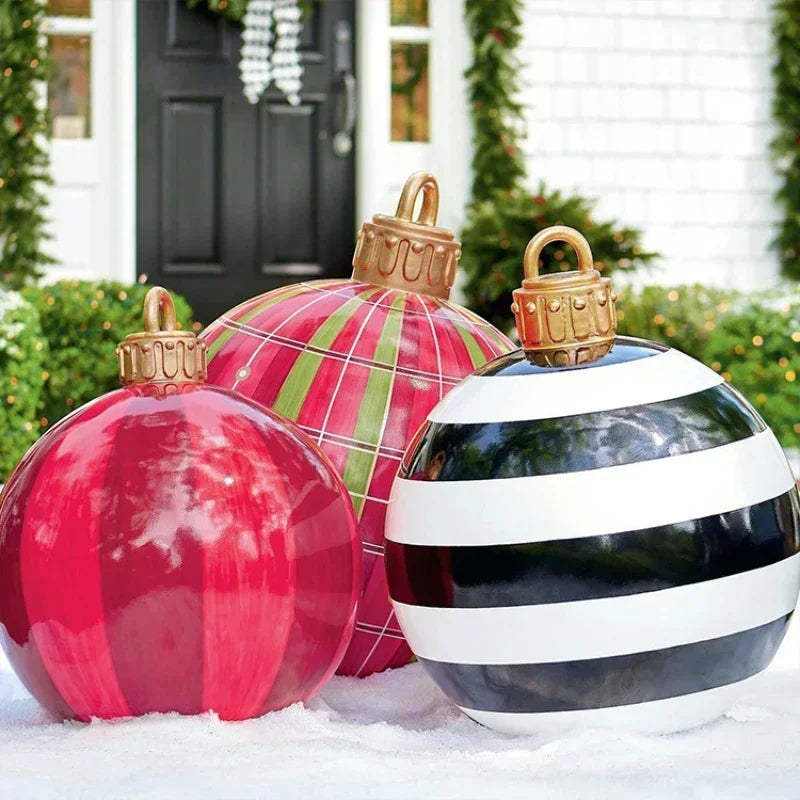 Outdoor Ornament | Huge Inflatable PVC Christmas Ball